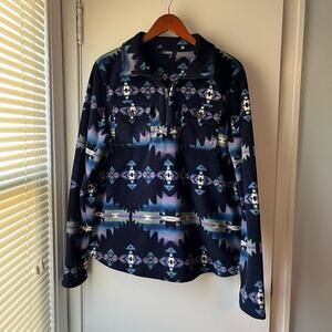 Chaps fleece pullover 1/4 zip